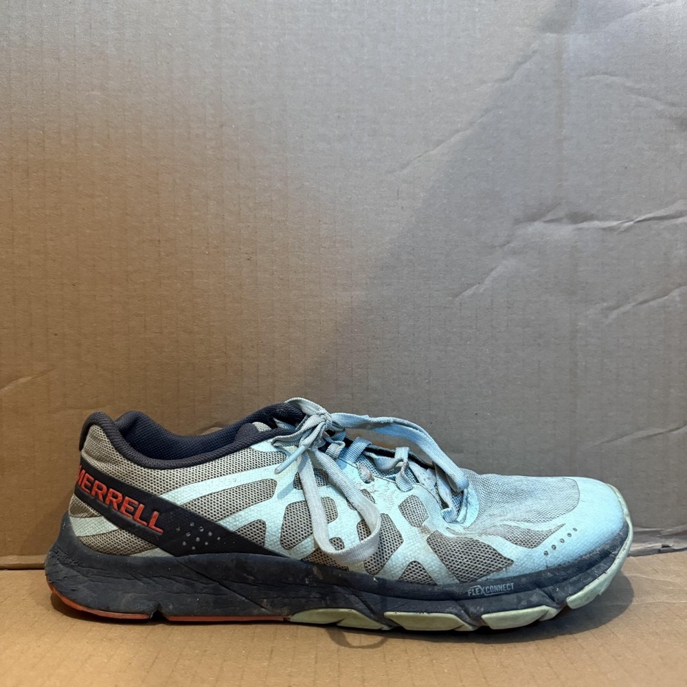 Merrell Barefoot 2 Shoes Womens Size 7.5 Blue Trail Running Sneakers J82316